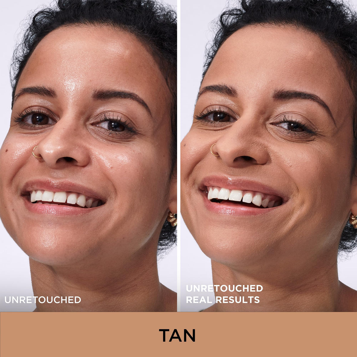 IT Cosmetics CC+ Cream Natural Matte Foundation SPF 40 Tan side view