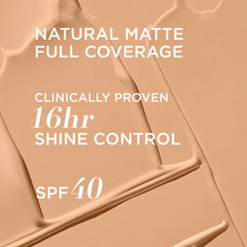 IT Cosmetics CC+ Cream Natural Matte Foundation SPF 40 texture on skin