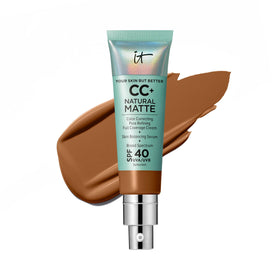 IT Cosmetics CC+ Cream Natural Matte front view with SPF 40
