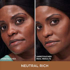 IT Cosmetics CC+ Cream Natural Matte showing texture on skin
