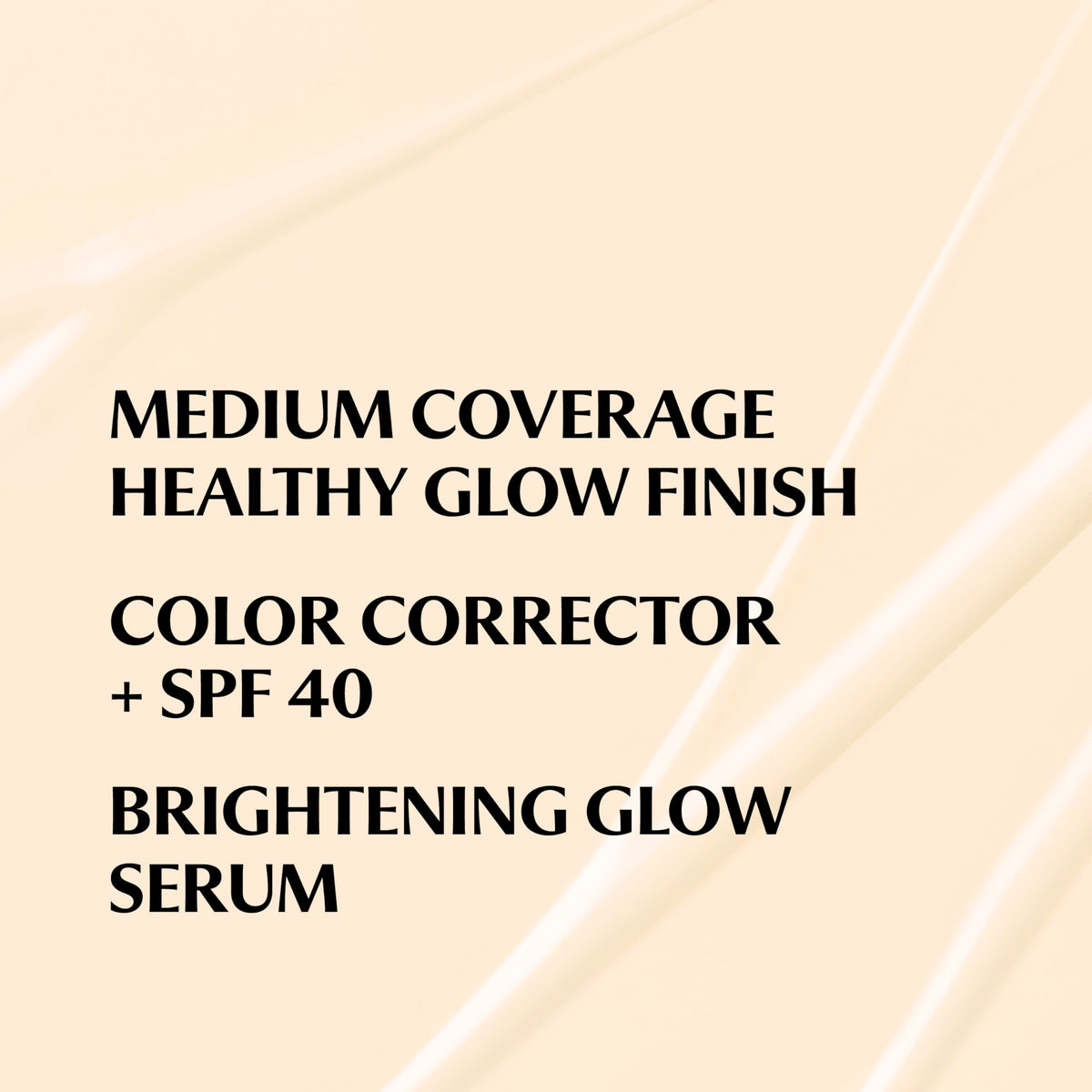 IT Cosmetics CC+ Cream Nude Glow Fair Ivory texture on skin