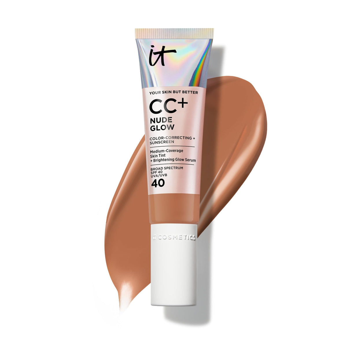 IT Cosmetics CC+ Cream Nude Glow SPF 40 Deep front view