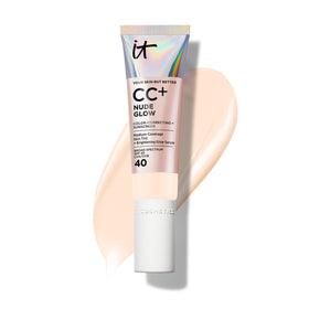 IT Cosmetics CC+ Cream Nude Glow SPF 40 Fair Porcelain front view