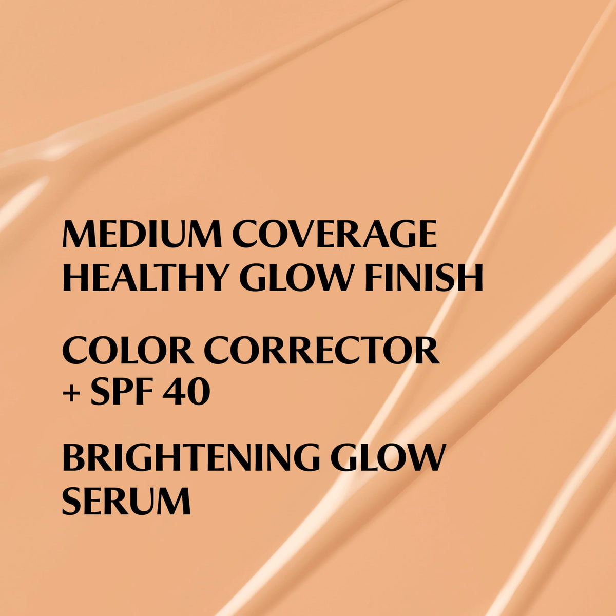 IT Cosmetics CC+ Cream Nude Glow SPF 40 Medium Tan texture on skin
