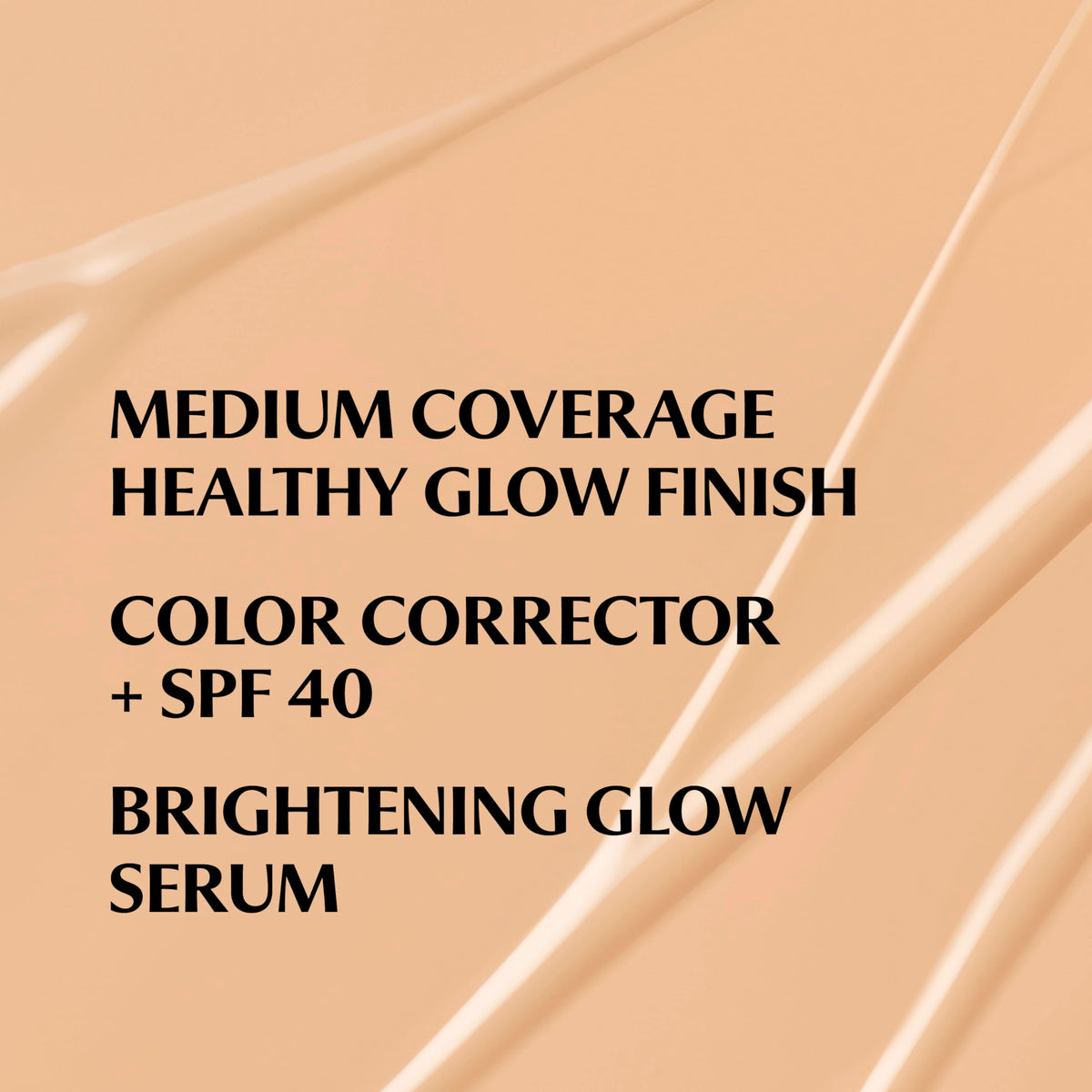 IT Cosmetics CC+ Cream Nude Glow SPF 40 Medium texture on skin