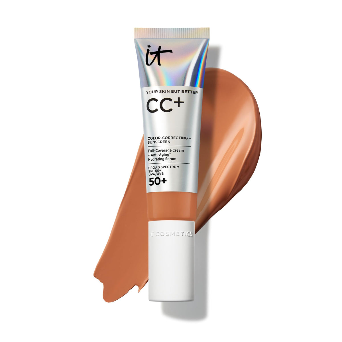 IT Cosmetics CC+ Cream Rich Cool (C) front view with packaging