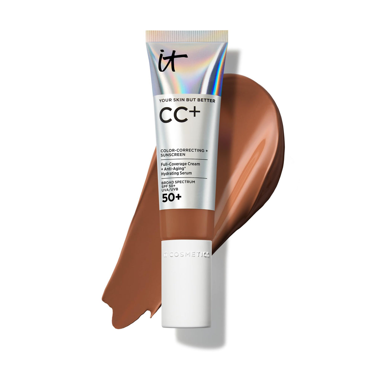 IT Cosmetics CC+ Cream SPF 50+ Deep front view