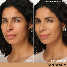 IT Cosmetics CC+ Cream Tan Warm texture on skin