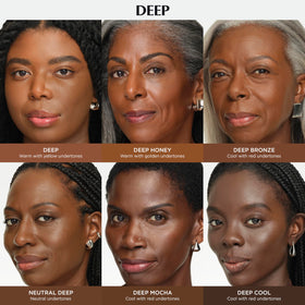 IT Cosmetics CC+ Cream Travel Deep Cool swatch