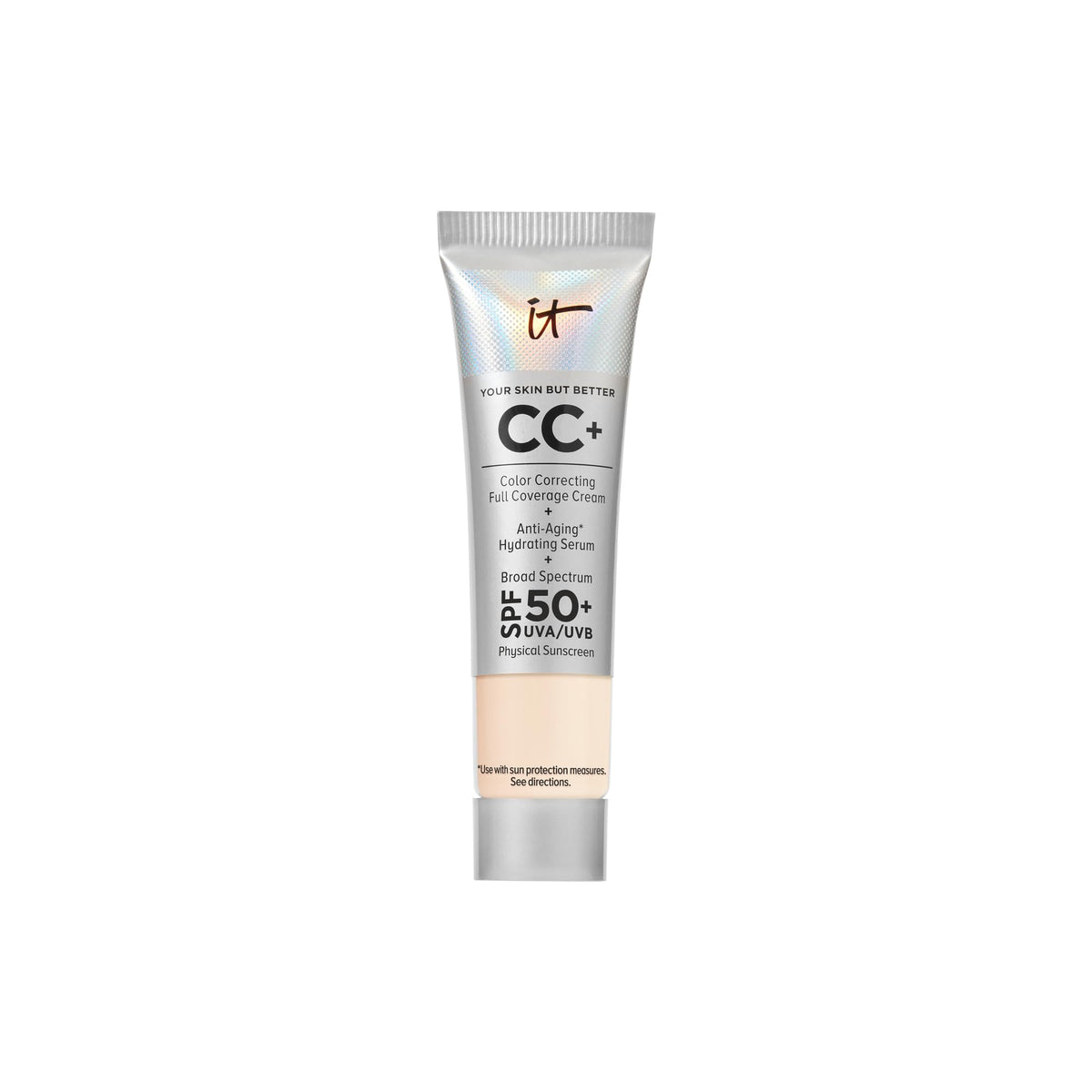 IT Cosmetics CC+ Cream Travel in Fair Light front view