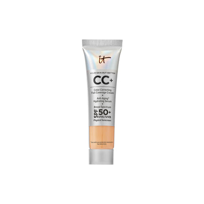 IT Cosmetics CC+ Cream Travel Medium Tan front view