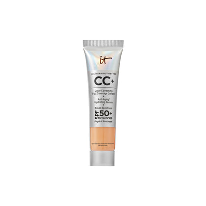 IT Cosmetics CC+ Cream Travel Neutral Tan front view