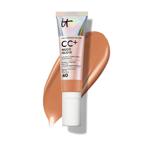 IT Cosmetics CC+ Nude Glow Foundation front view with SPF 40