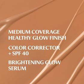 IT Cosmetics CC+ Nude Glow Foundation swatch on skin