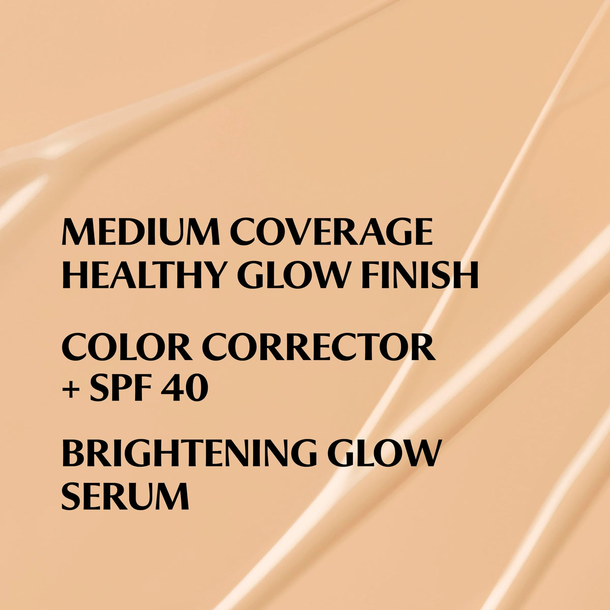 IT Cosmetics CC+ Nude Glow Foundation texture on skin