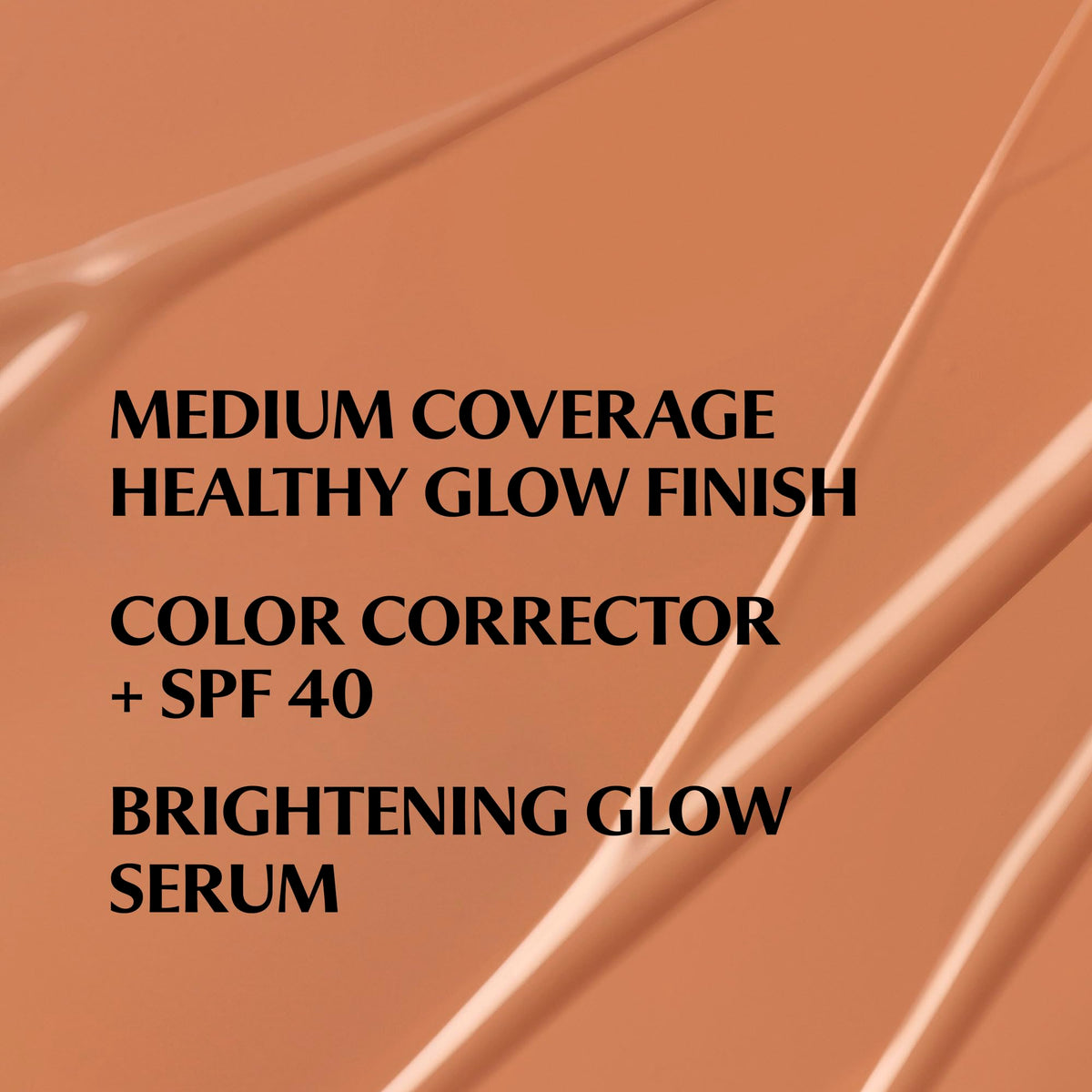 IT Cosmetics CC+ Nude Glow Foundation texture on skin
