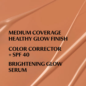 IT Cosmetics CC+ Nude Glow Foundation texture on skin