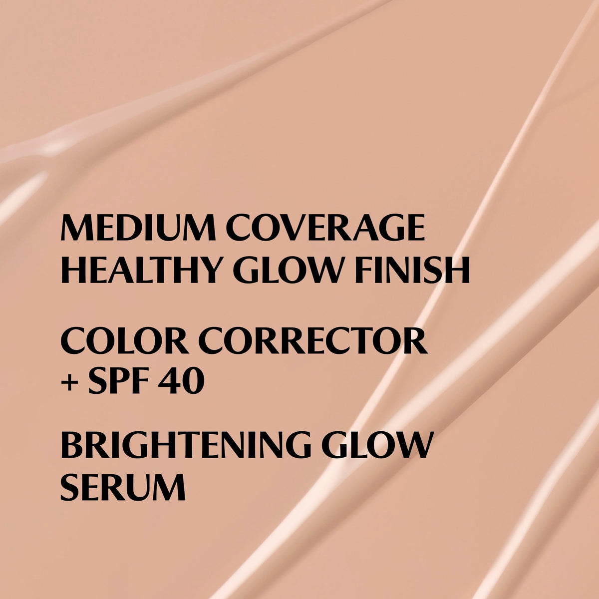 IT Cosmetics CC+ Nude Glow Foundation texture on skin