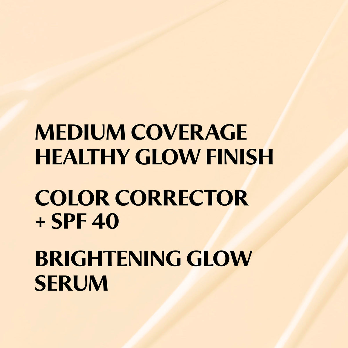 IT Cosmetics CC+ Nude Glow Lightweight Foundation Fair Warm swatch on skin