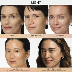 IT Cosmetics CC+ Nude Glow Lightweight Foundation texture on skin