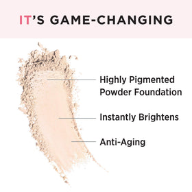 IT Cosmetics Celebration Powder Foundation Illumination Fair compact open showing powder
