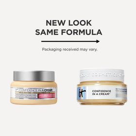 IT Cosmetics Confidence in a Cream Anti-aging Moisturizer texture close-up