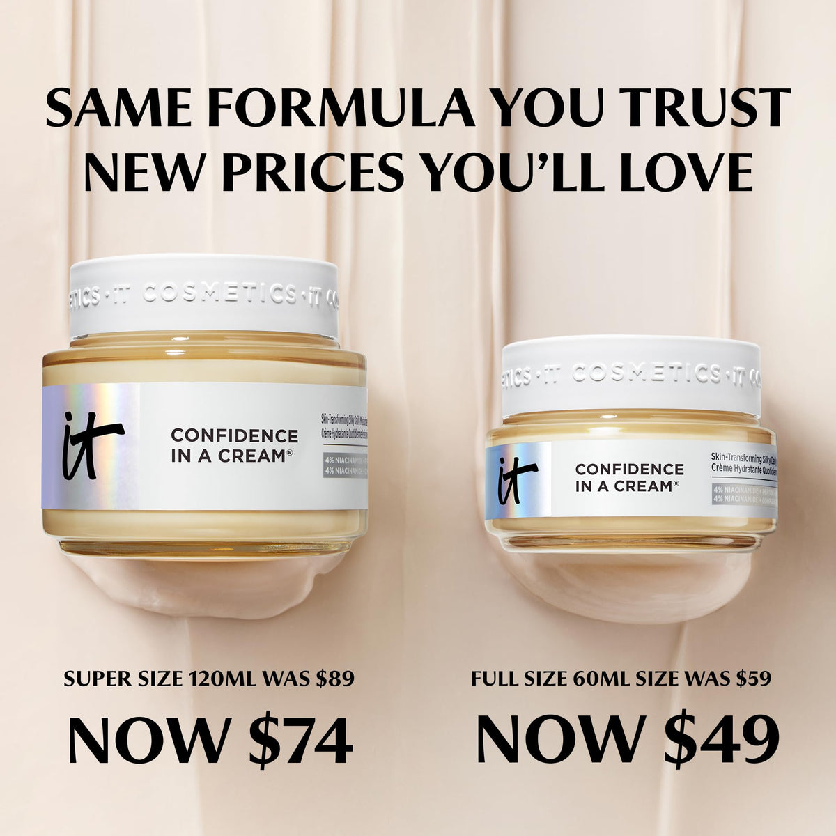 IT Cosmetics Confidence in a Cream Jumbo 4 fl oz lifestyle scene