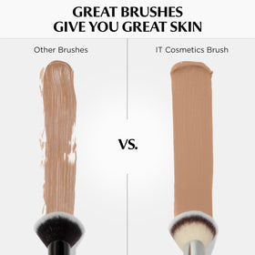 IT Cosmetics Heavenly Luxe brush beside CC+ Cream