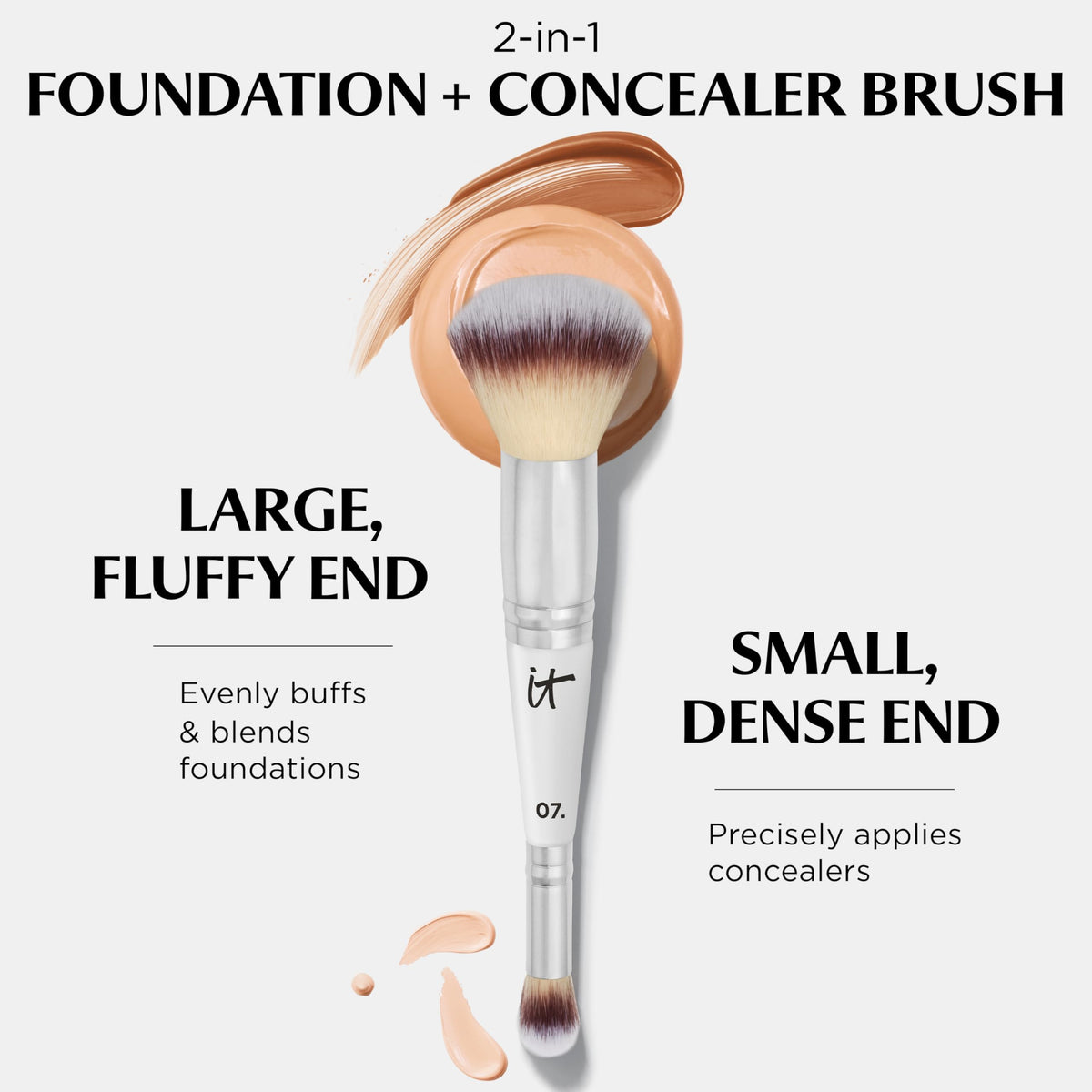 IT Cosmetics Heavenly Luxe Complexion Perfection Brush #7 packaging