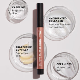 IT Cosmetics Superhero Eyeshadow Stick applied on eyelid