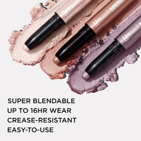 IT Cosmetics Superhero Eyeshadow Stick Passionate Pearl with packaging
