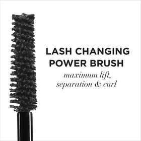 IT Cosmetics Superhero Mascara in Brave Brown with swatch