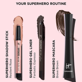 IT Cosmetics Superhero No-Tug Eyeshadow Stick in natural light