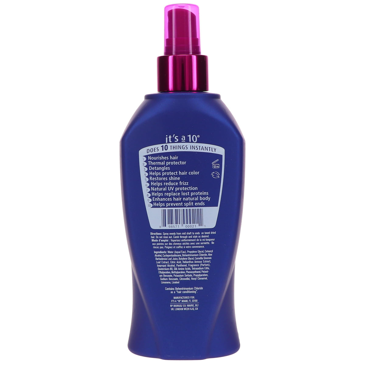 It's a 10 Haircare Miracle Leave-In 10 fl. oz. lifestyle image
