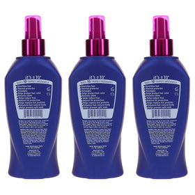 It's a 10 Haircare Miracle Leave-In 10 fl. oz. product packaging