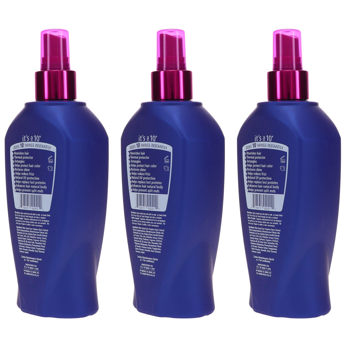 It's a 10 Haircare Miracle Leave-In 10 fl. oz. with sunflower seed extract