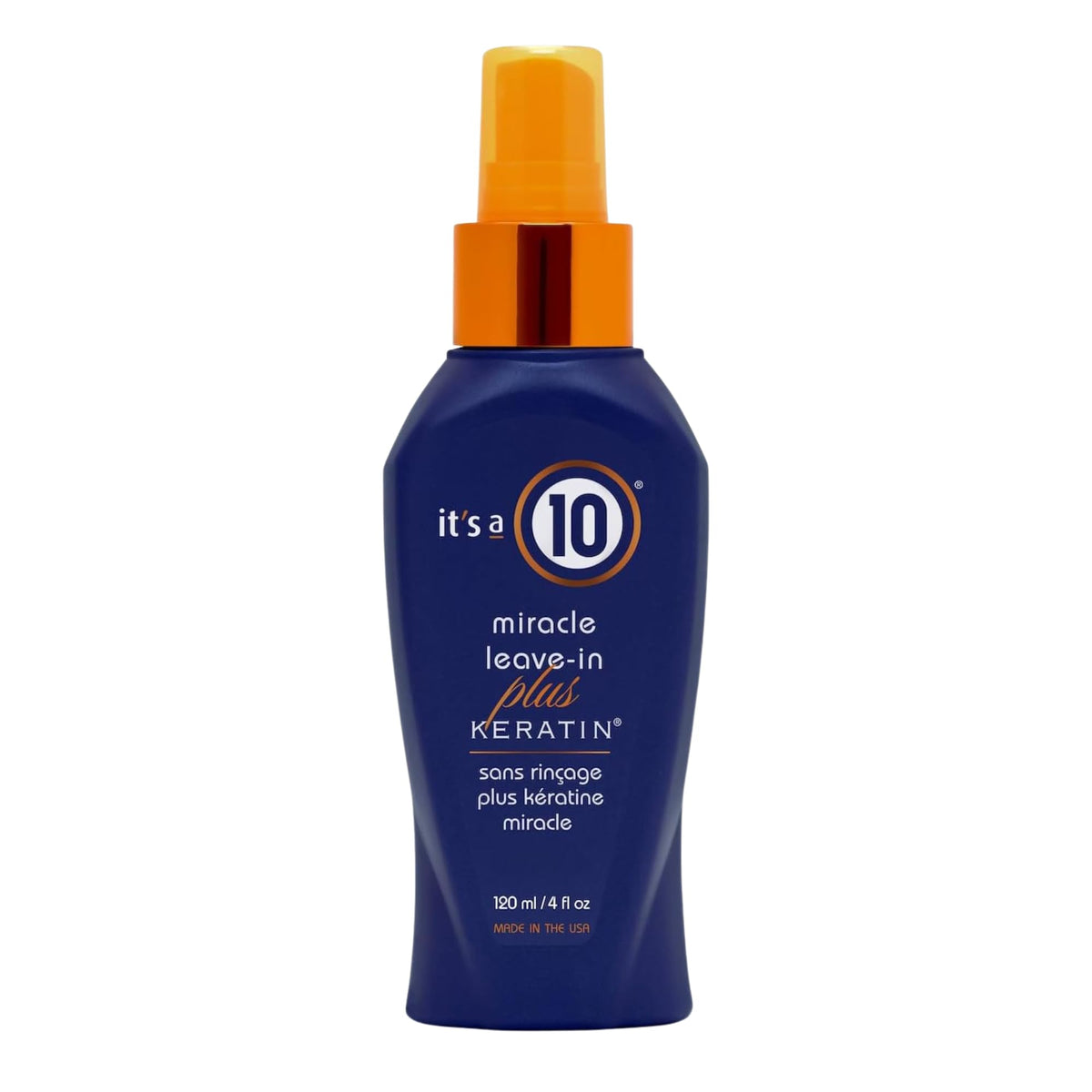 It's a 10 Haircare Miracle Leave-In Conditioner Spray front view 4 oz