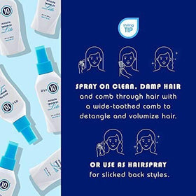 It's a 10 Haircare Miracle Leave-In Lite 2 fl. oz. back view