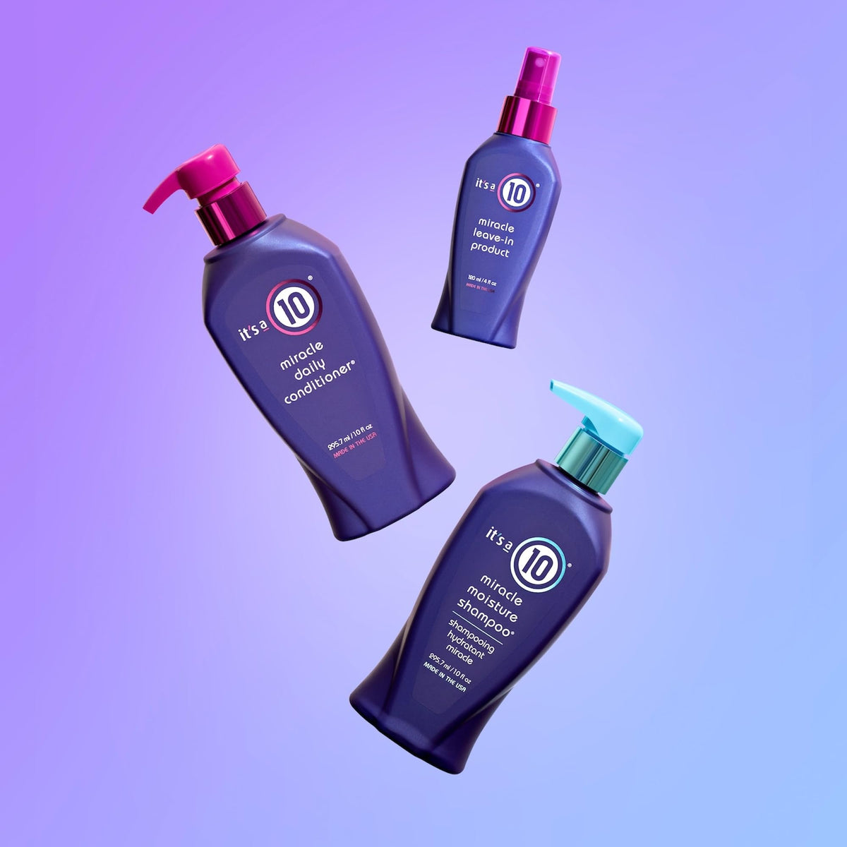 It's a 10 Miracle Leave-in Conditioner 4 oz packaging detail