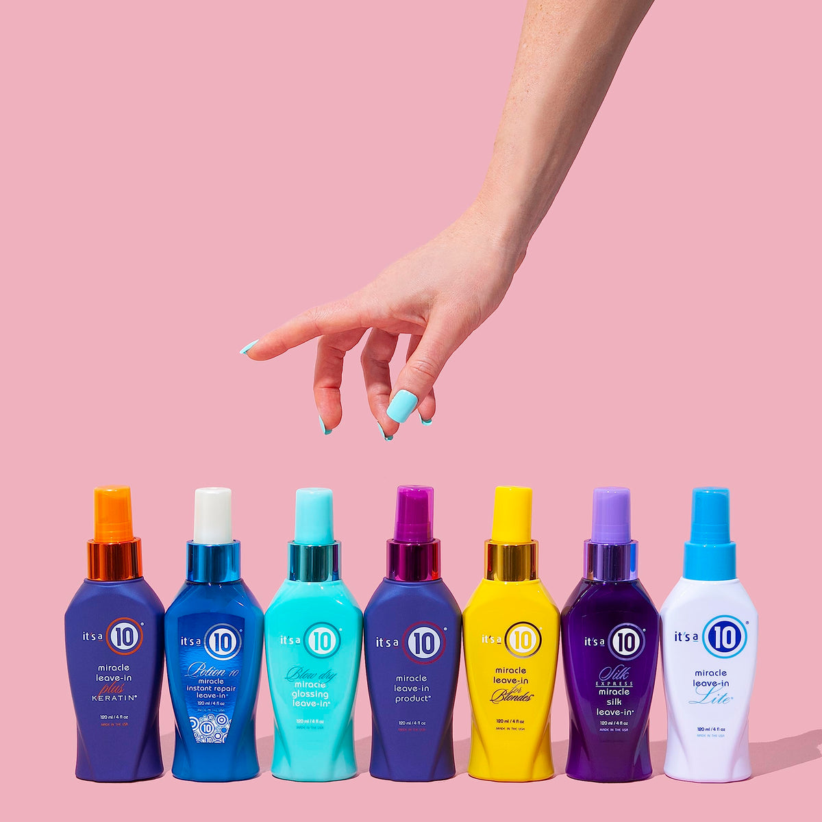 It's a 10 Miracle Leave-In Conditioner in a hair care routine