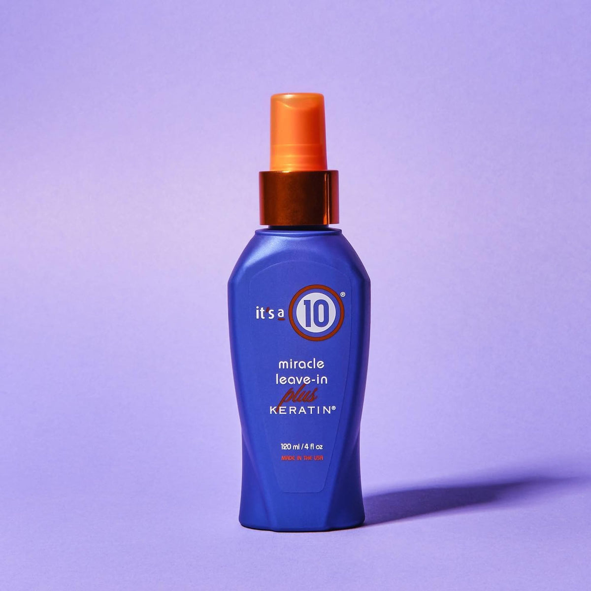 It's a 10 Miracle Leave-In Plus Keratin 4 Oz back view