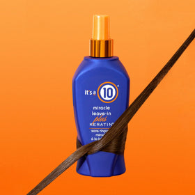 It's a 10 Miracle Leave-In Plus Keratin 4 Oz side view