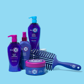 It's a 10 Miracle Leave-In Product 2 Oz with application