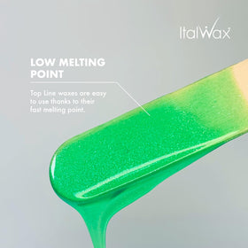 Italwax Emerald Hard Wax Beads packaging with product details
