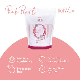 Italwax Pink Pearl Hard Wax Beads in packaging