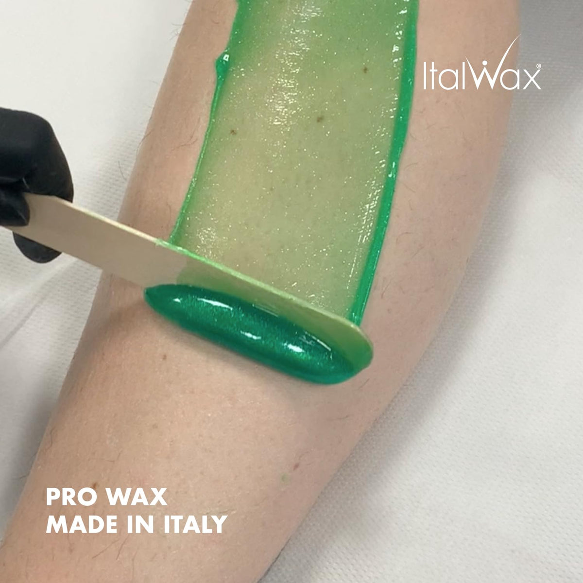 Italwax Top Line Hard Wax Beads in a beauty salon environment
