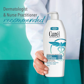 Itch Defense Calming Body Lotion texture close-up