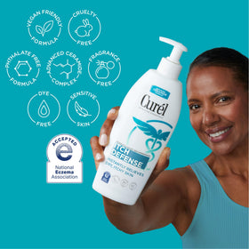 Itch Defense lotion packaging back view