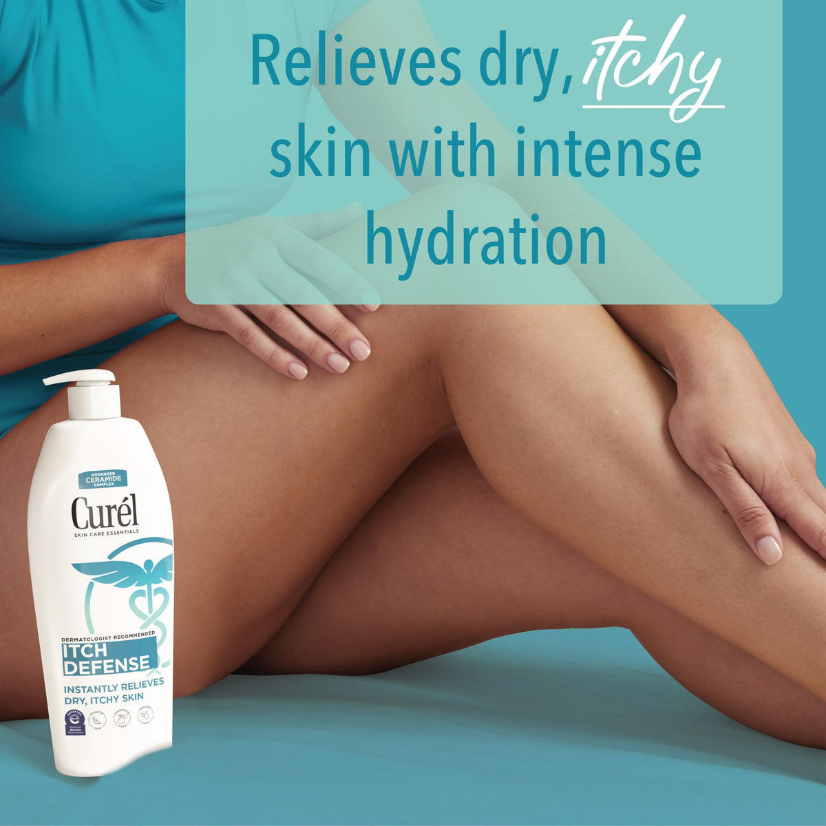 Itch Defense lotion texture close-up