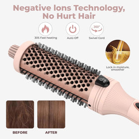 IUI Thermal Brush side view showcasing the barrel